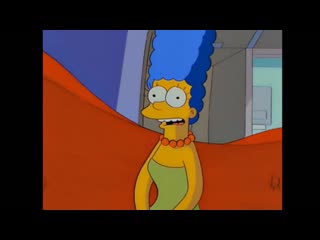 marge visiting aliens